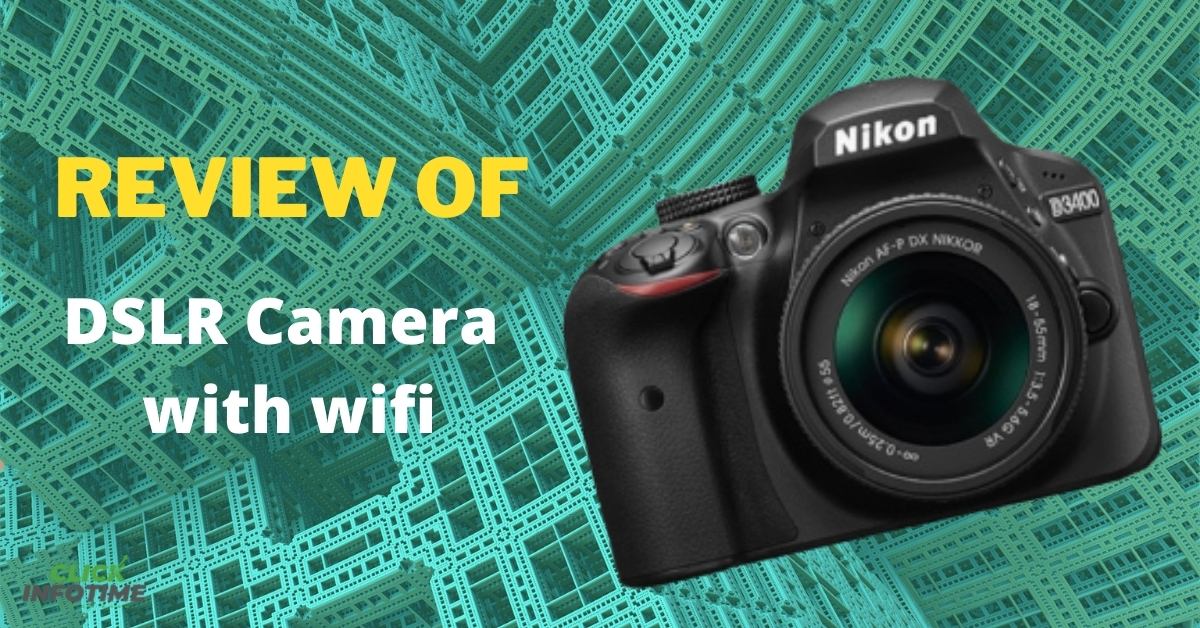 dslr camera with wifi