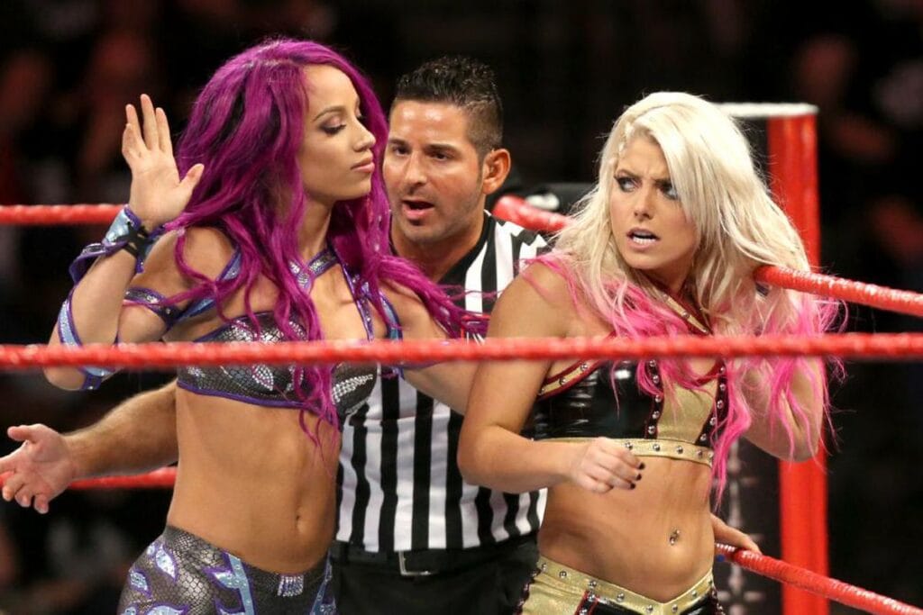 Alexa Bliss Vs. Sasha Banks