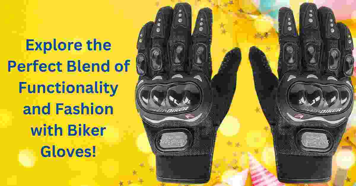 Explore the Perfect Blend of Functionality and Fashion with Biker Gloves! (1)